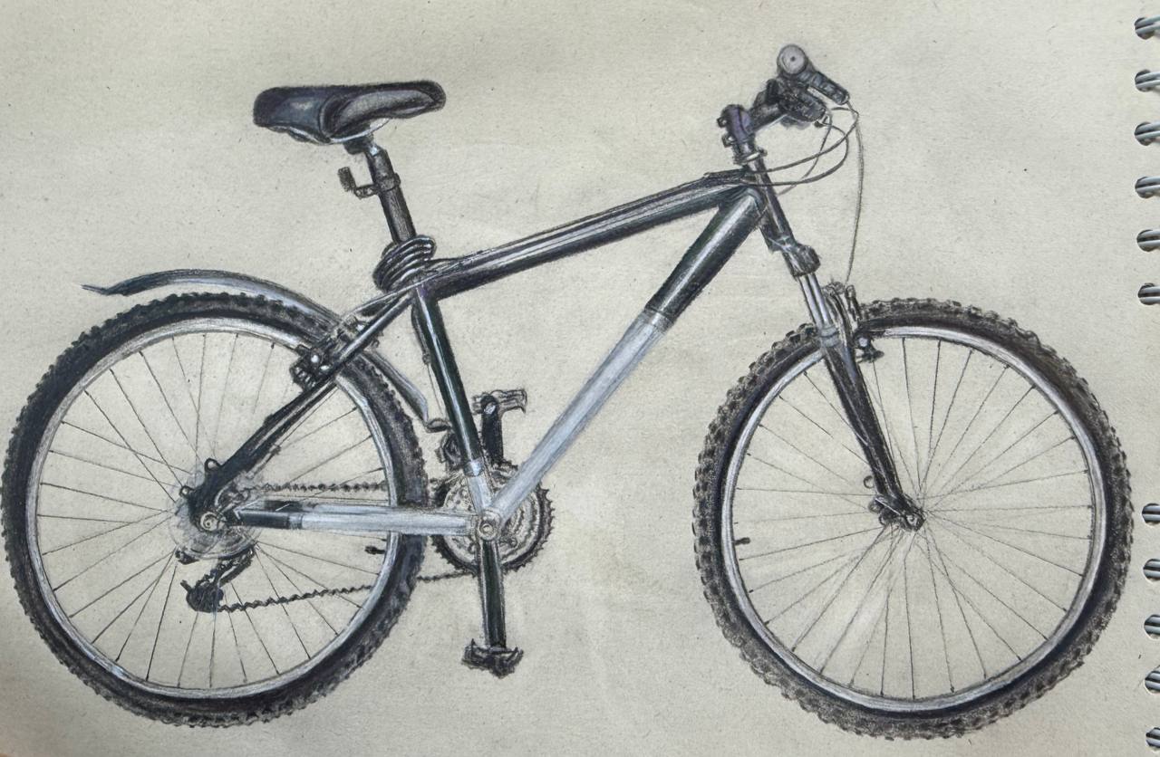 آموزش نقاشی سیاه قلم